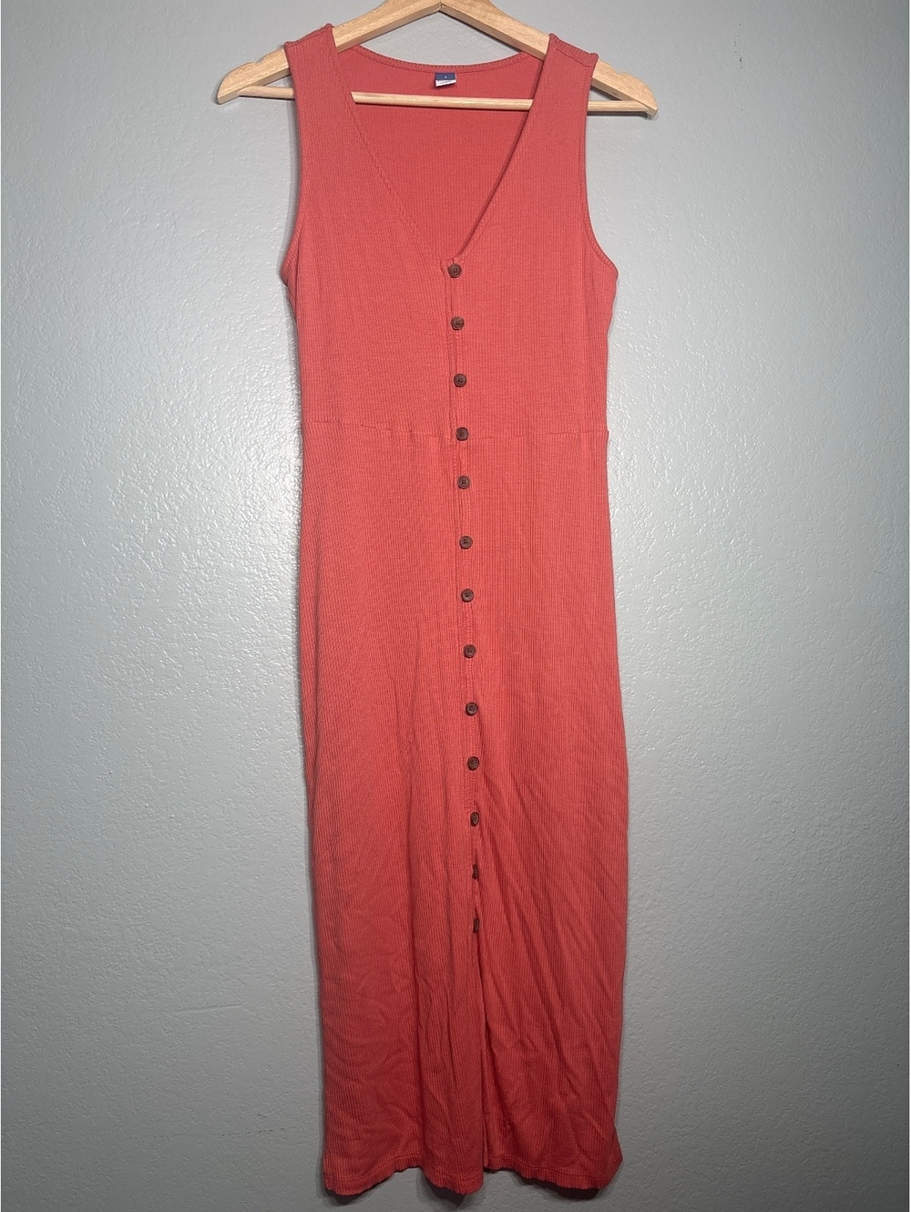 Old navy dress ribbed knit midi. S. Casual chic, minimalist,